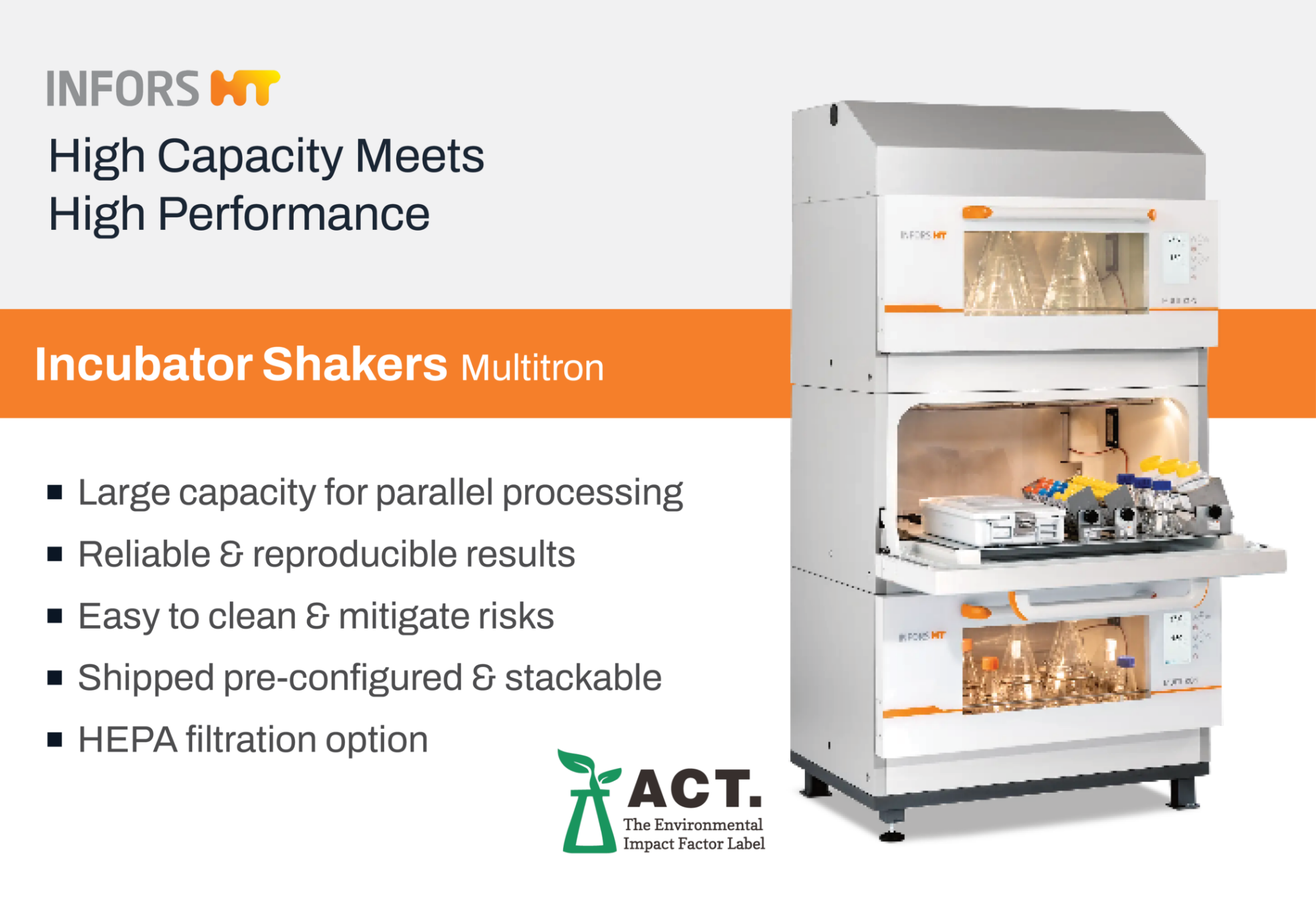 INFORS HT Shaking Incubators